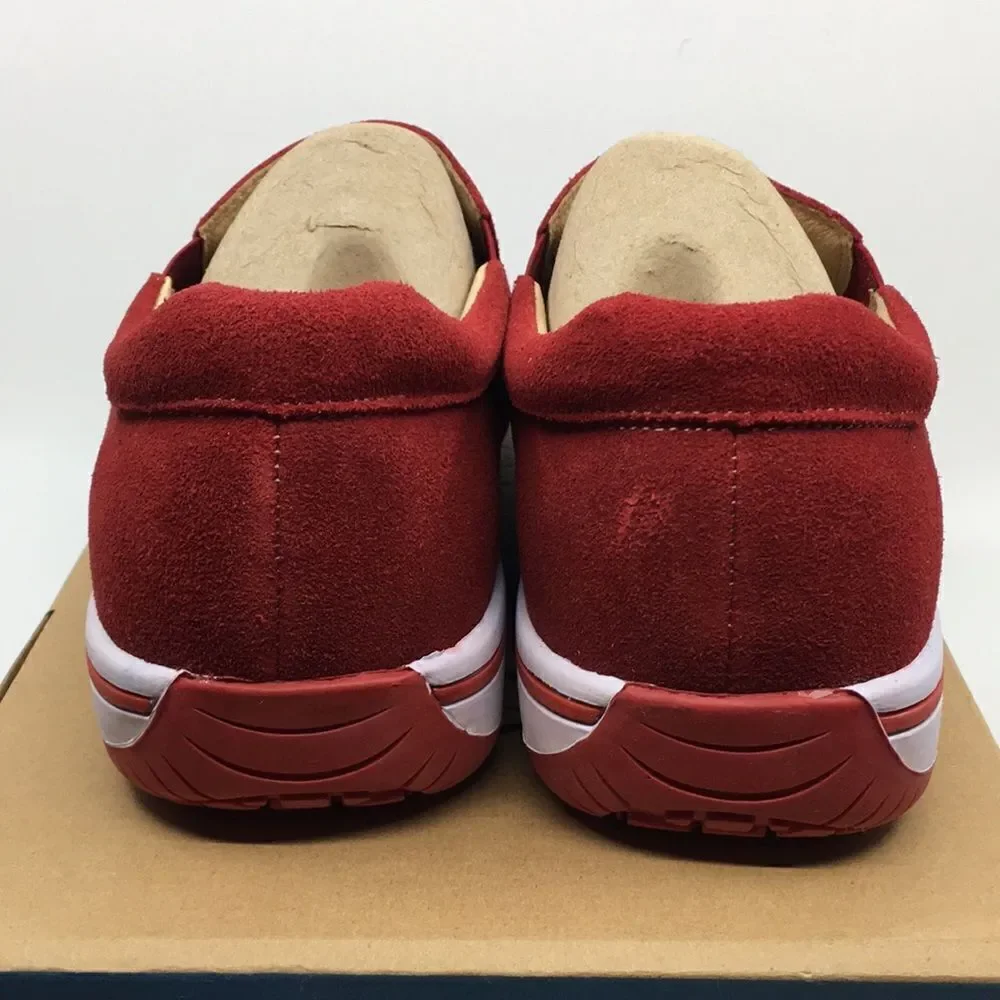 NIB Alegria Aaron Dark Res Suede Slip On Shoes - Size 43 EU 9.5 US (W US 13)